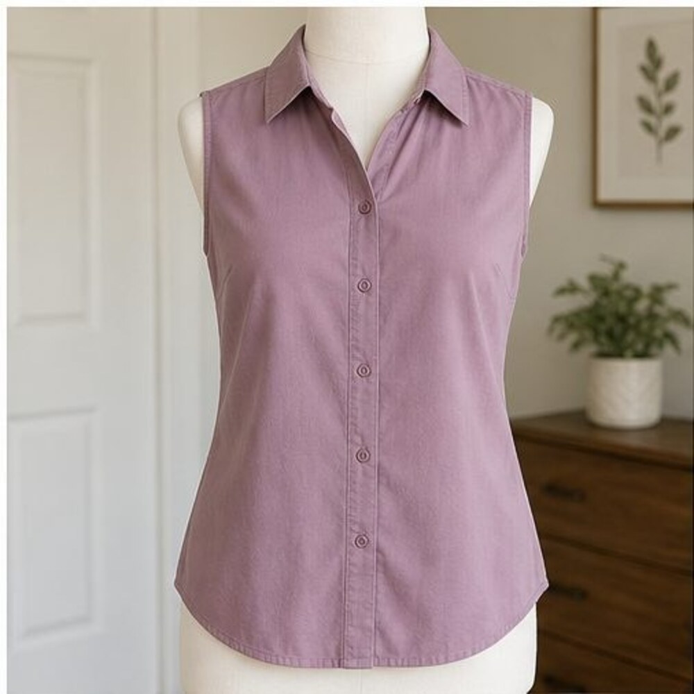 Mauve Wrap Blouse